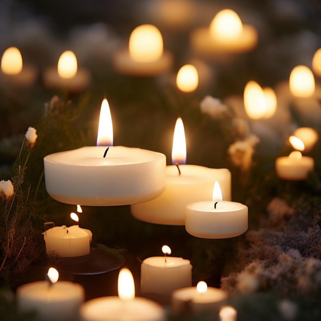 Large Floating Candles