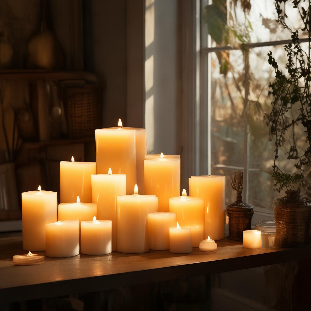 Round Pillar Candles