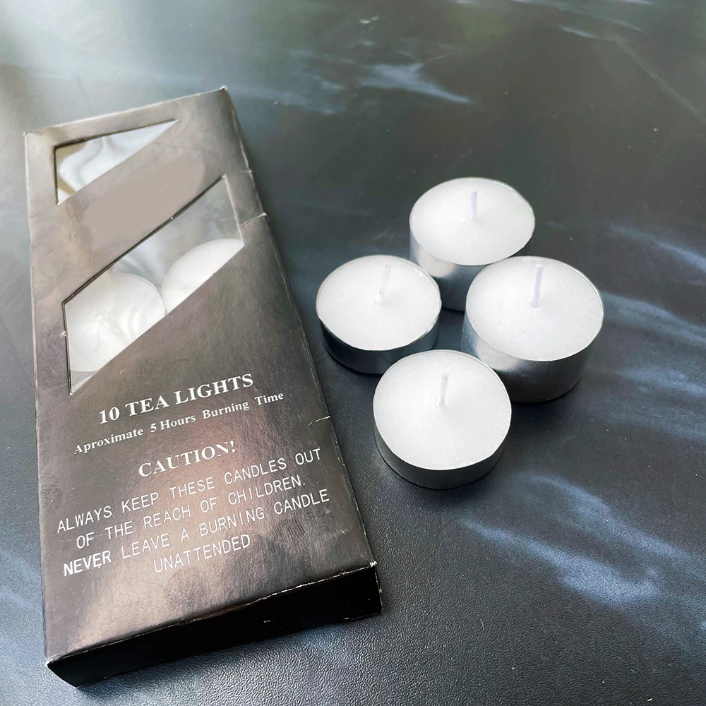 White Tea Light Candles