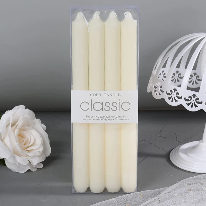 White Lit Candle