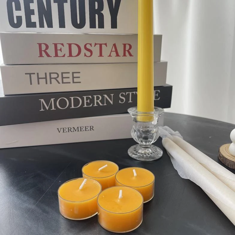 100 Organic Beeswax Candles