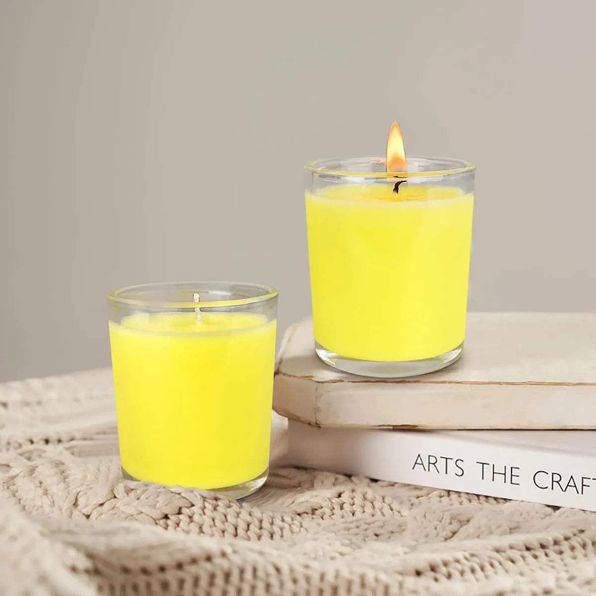 Pure White Pillar Candle