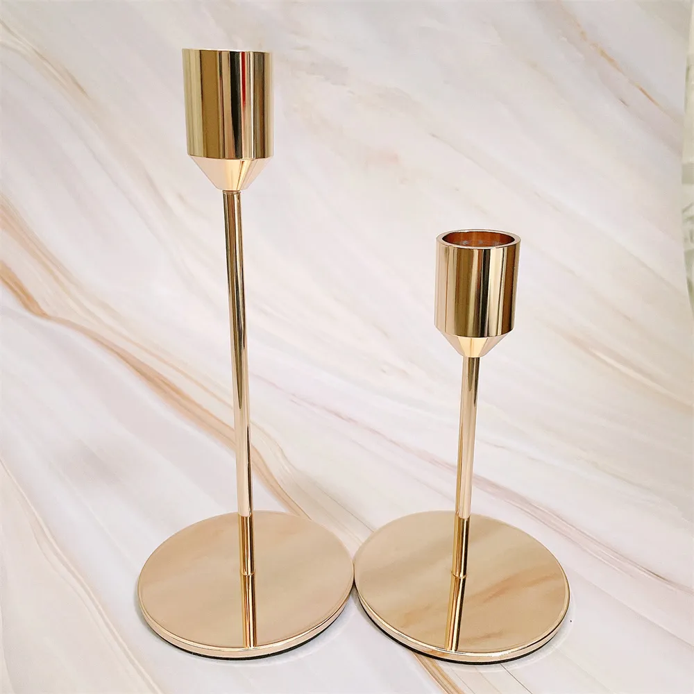 Modern White Candle Holders