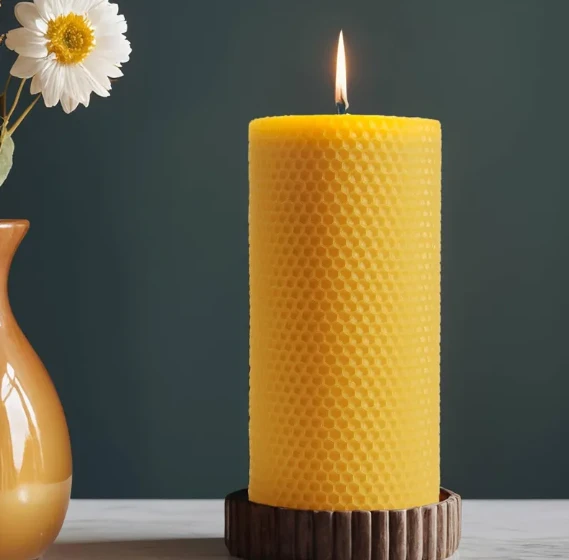 Mini Beeswax Candles