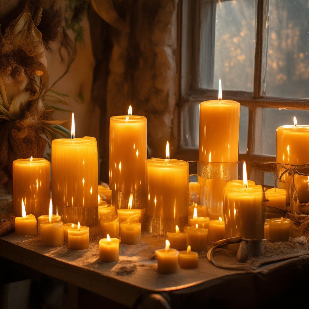 Inexpensive Beeswax Candles