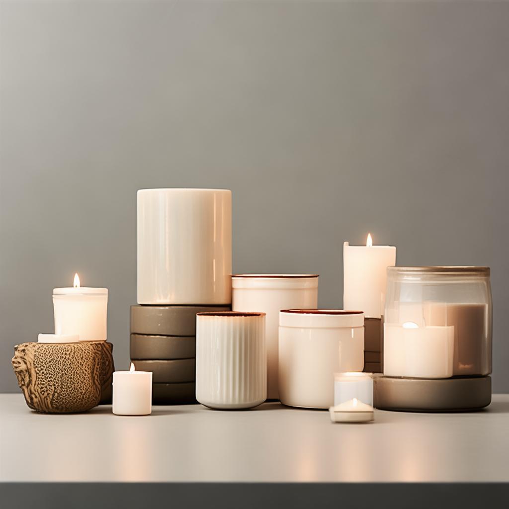 Candle Ceramic Jars