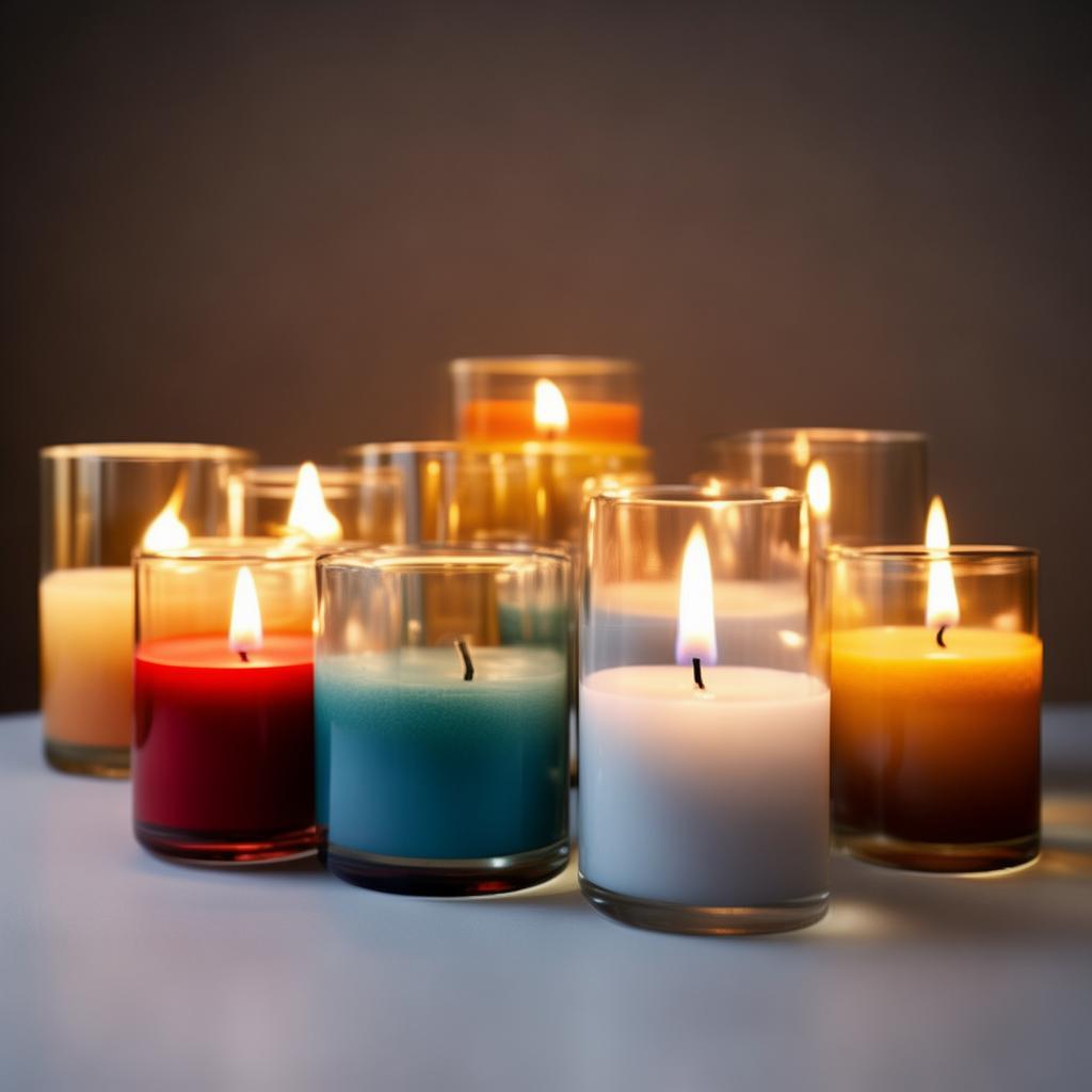 Hurricane Vase Candles