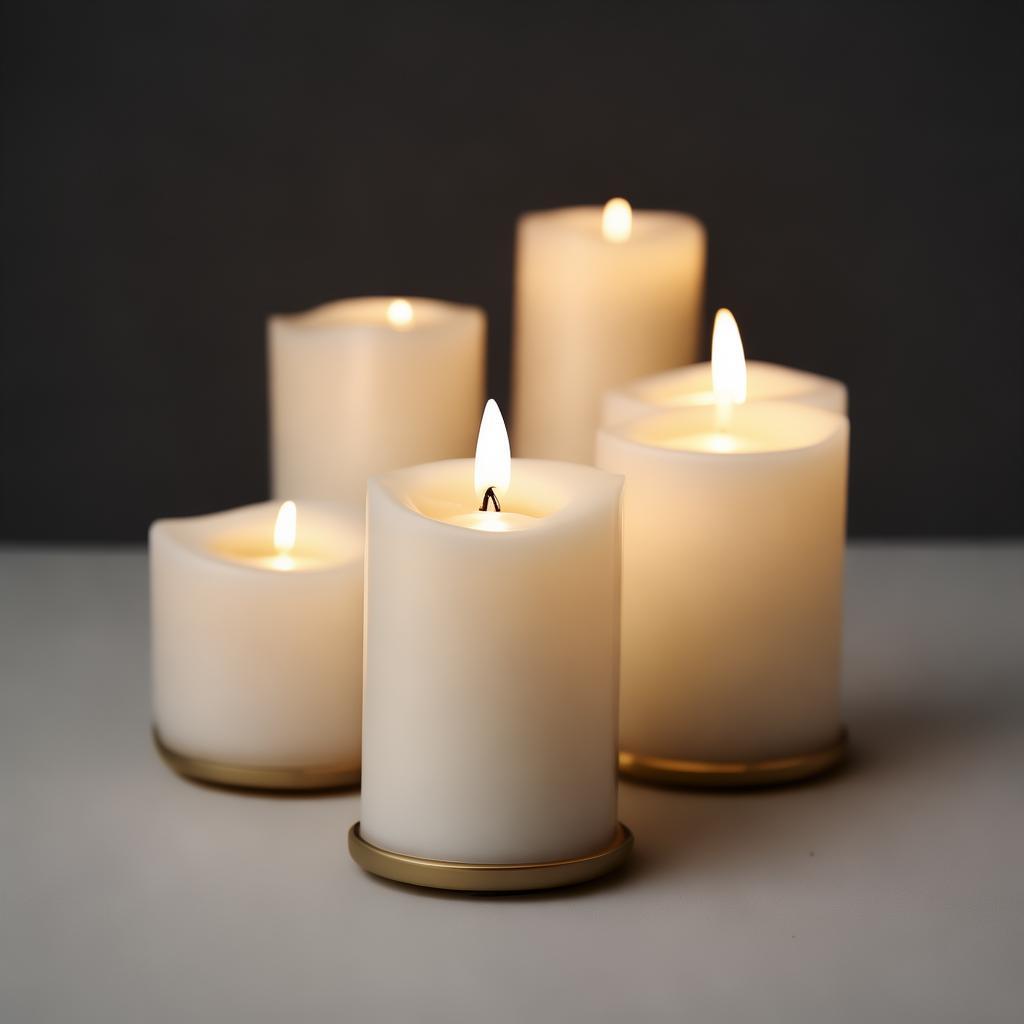 Holiday Beeswax Candles