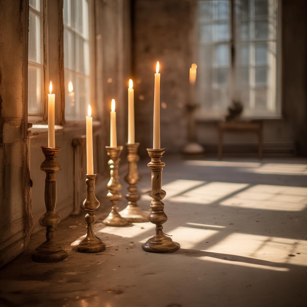 Thin Taper Candle Holders