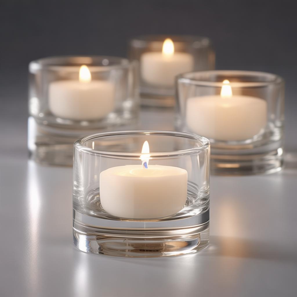 Tea Light Glass Candle Holders