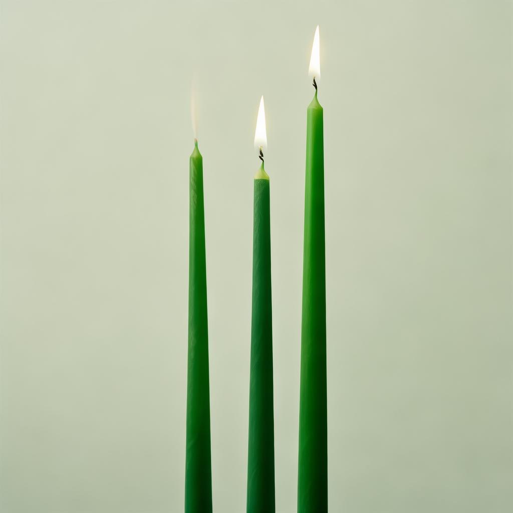 Gold Taper Candles