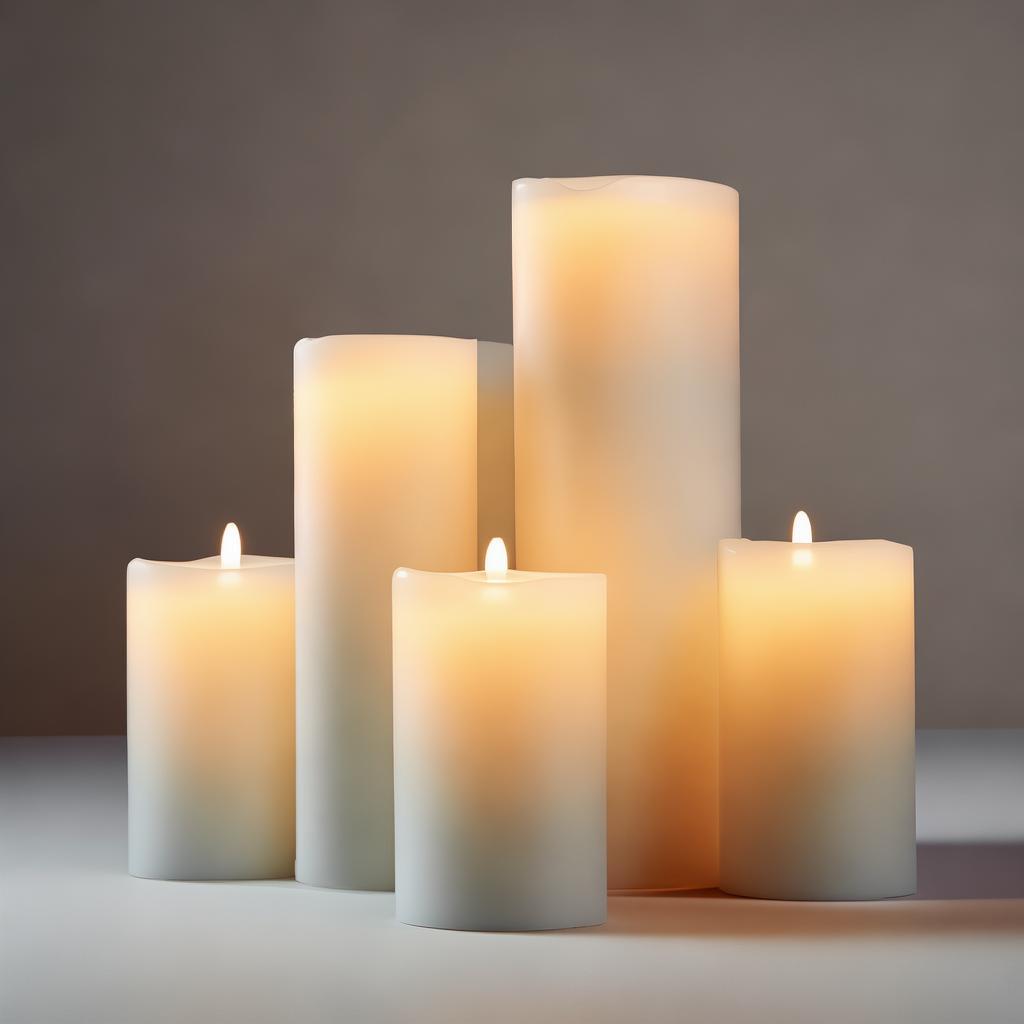 Thin Pillar Candles