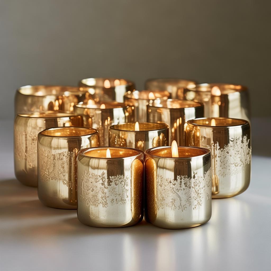 Stone Candle Holders