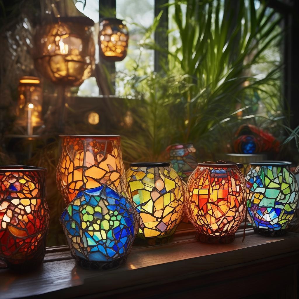 Heavy Glass Votive Candle Holders