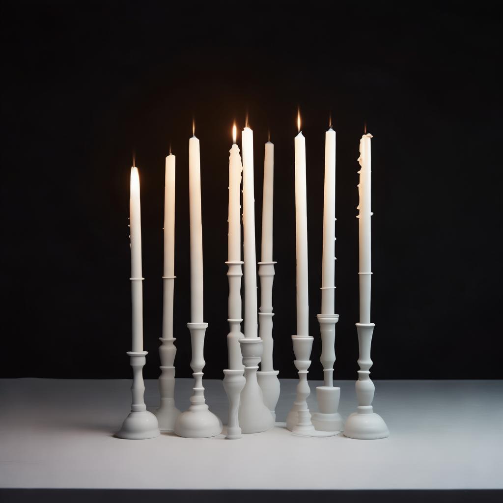 Gold Candlestick Holder