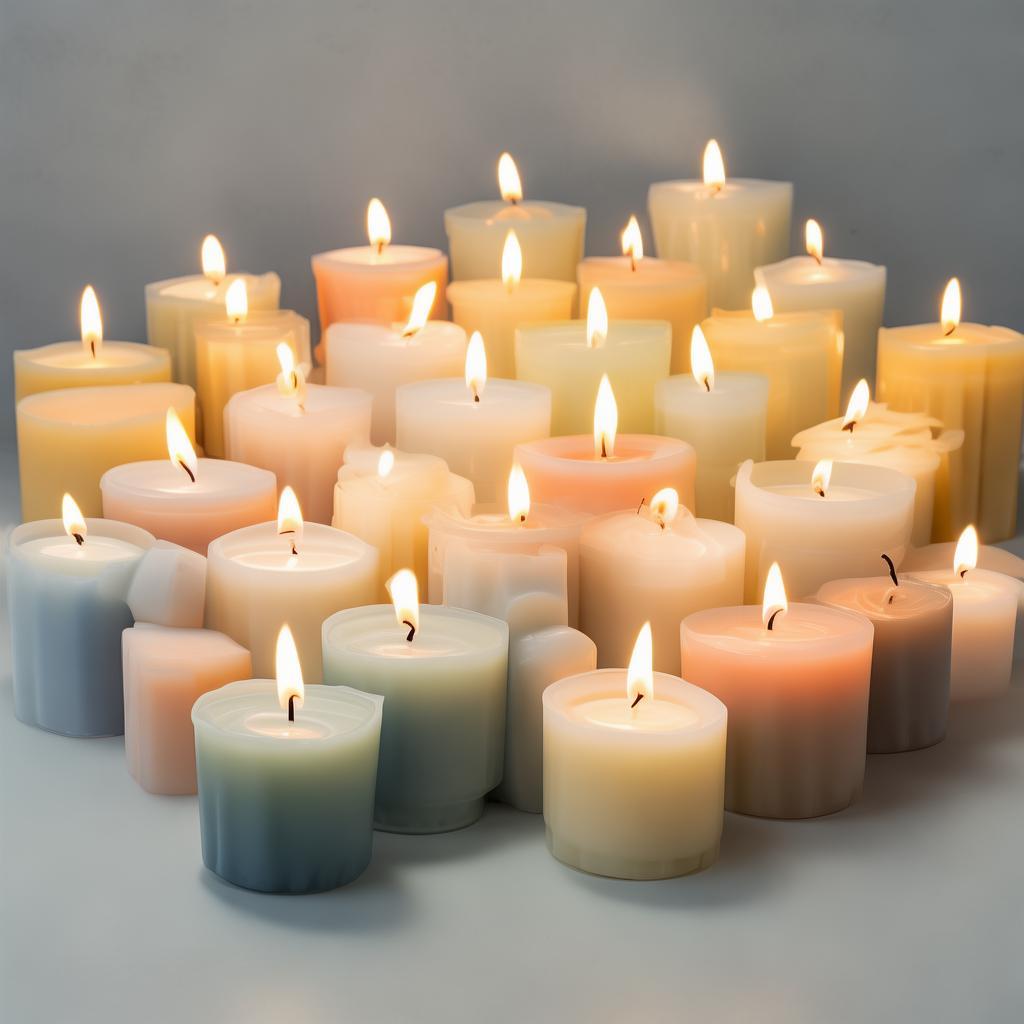 Liquid Paraffin Candles