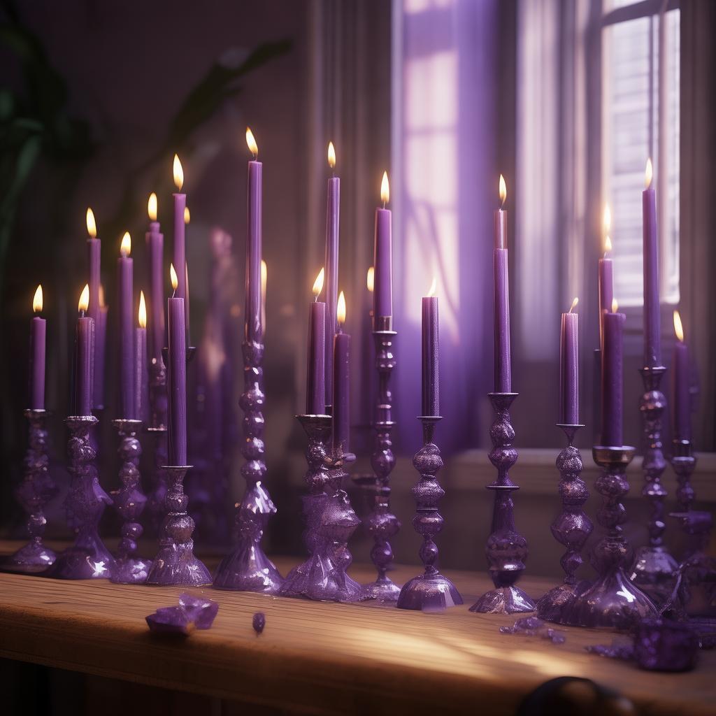Purple Votive Candles