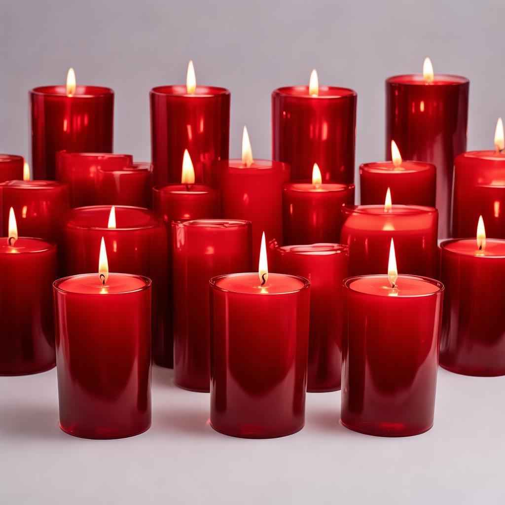 Red Scented Candles