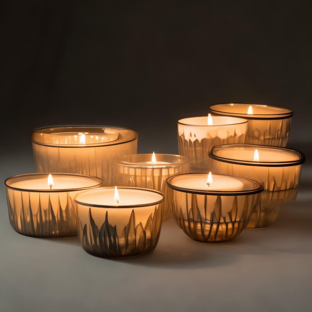 Large Wood Candle Holder