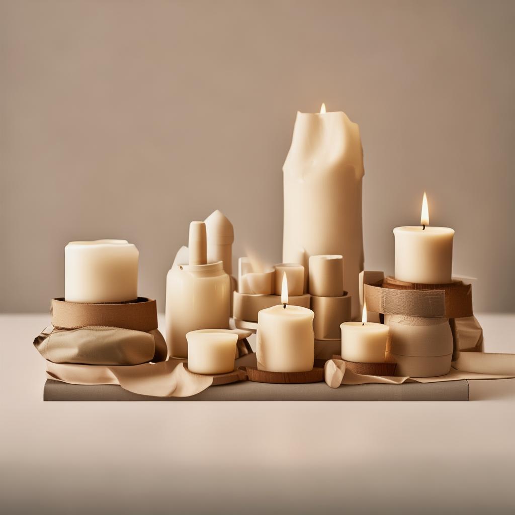 Round Table Candle Centerpieces Wedding