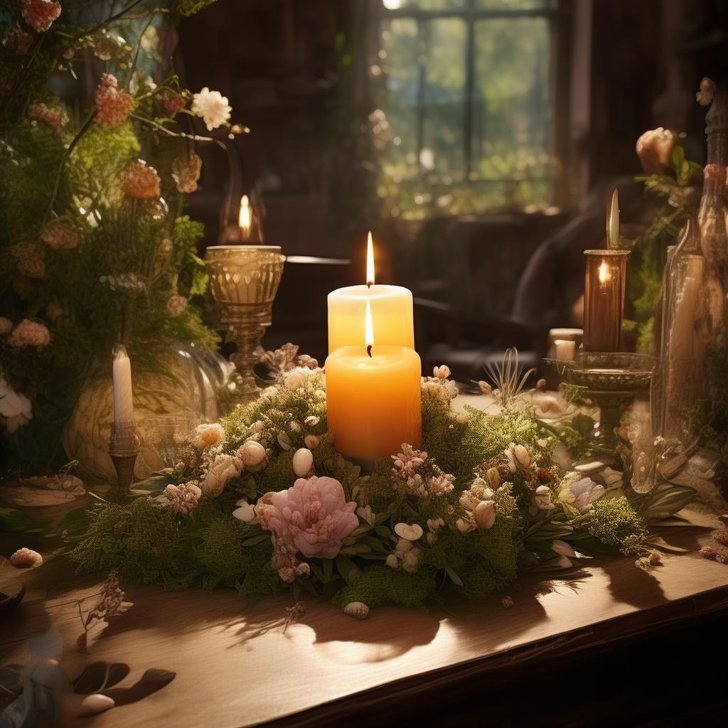 Wedding Centerpiece Candles