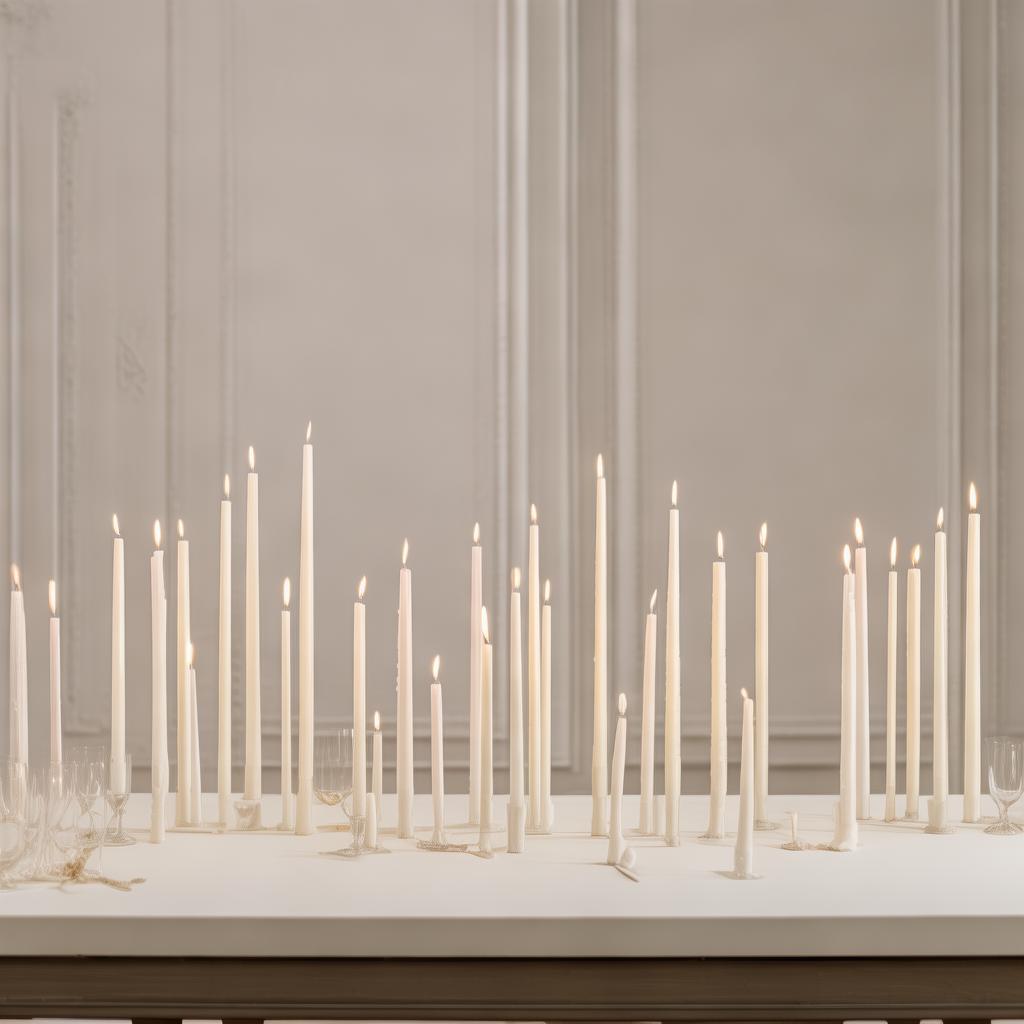 Candle Decoration For Wedding Tables